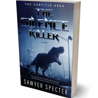 3D view of Premade Mystery & Thriller & Suspense Book Cover - Big Stone