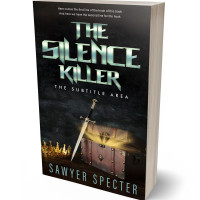 3D view of Premade Fantasy Book Cover - Cod Gray