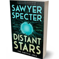 Tablet view of Sprout #9147 - Premade Science Fiction Book Cover