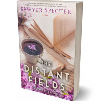 3D view of Premade Literary Fiction Book Cover - Clam Shell