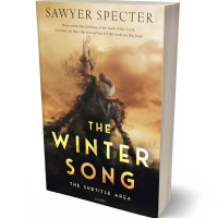 Tablet view of Cod Gray #9242 - Premade Surreal Book Cover | BookCoverZone