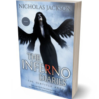 3D view of Premade Horror Book Cover - Pigeon Post