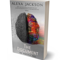 Tablet view of Dawn #9271 - Premade Abstract Book Cover