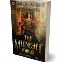 3D view of Premade Romance Book Cover - Oil