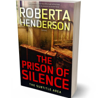 3D view of Red Damask #9304 - Premade Mystery & Thriller & Suspense Book Cover