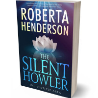 3D view of Premade Abstract Book Cover - Cloud Burst