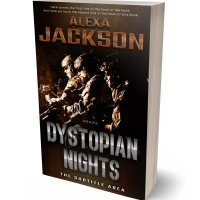 3D view of Premade Action & Adventure Book Cover - Asphalt