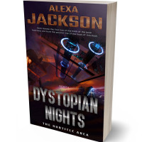 Tablet view of Gondola #9361 - Premade Science Fiction Book Cover