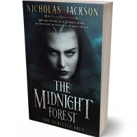 3D view of Premade Horror Book Cover - Woodsmoke