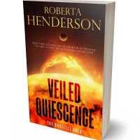 3D view of Premade Science Fiction Book Cover - Coffee Bean