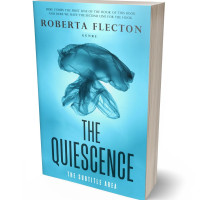 Tablet view of Turquoise Blue #9404 - Premade Science & Nature Book Cover