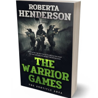 3D view of Premade Mystery & Thriller & Suspense Book Cover - Woodsmoke