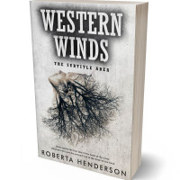 3D view of Premade Mystery & Thriller & Suspense Book Cover - Timberwolf