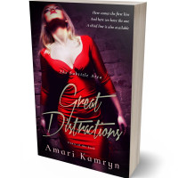 3D view of Premade Erotica Book Cover - Chestnut Rose