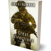 3D view of Premade Mystery & Thriller & Suspense Book Cover - White Rock