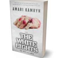 3D view of Premade Horror Book Cover - Swiss Coffee