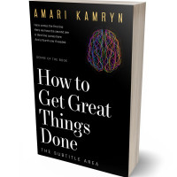 Tablet view of Black #9577 - Premade Abstract Book Cover