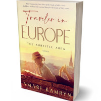 3D view of Premade Literary Fiction Book Cover - Givry