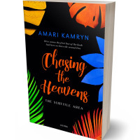 3D view of Premade Surreal Book Cover - Rangoon Green