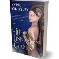 3D view of Premade Fantasy Book Cover - Martinique