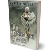 3D view of Premade Fantasy Book Cover - Limed Ash