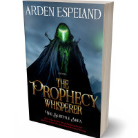 3D view of Premade Fantasy Book Cover - Woodsmoke