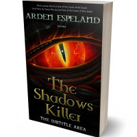 3D view of Premade Fantasy Book Cover - Piper