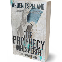 3D view of Premade Mystery & Thriller & Suspense Book Cover - Gray Nickel