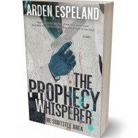 3D view of Premade Mystery & Thriller & Suspense Book Cover - Gray Nickel