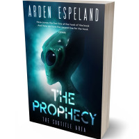 3D view of Premade Science Fiction Book Cover - Black Pearl