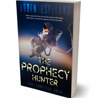 3D view of Premade Science Fiction Book Cover - Malta