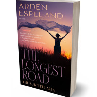 3D view of Premade Self-Improvement & Self-Help Book Cover - Burning Sand