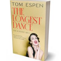 3D view of Premade Chick Lit Book Cover - Calico