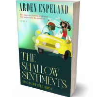 3D view of Premade Travel Book Cover - Caper