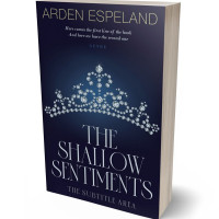 3D view of Premade Chick Lit Book Cover - Mirage