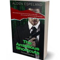 3D view of Premade Mystery & Thriller & Suspense Book Cover - Woodsmoke