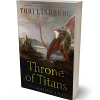 3D view of Premade Fantasy Book Cover - Zeus