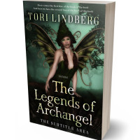 3D view of Premade Fantasy Book Cover - Log Cabin