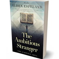 Tablet view of Moon Mist #9950 - Premade Abstract Book Cover