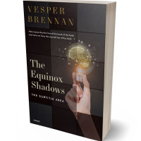 Tablet view of Cocoa Brown #9976 - Premade Business Book Cover