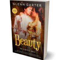 3D view of Premade Romance Book Cover - Tumbleweed