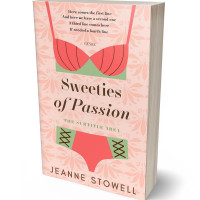 Tablet view of Mandys Pink #10176 - Premade Abstract Book Cover