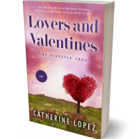 3D view of Premade Romance Book Cover - Rose Fog