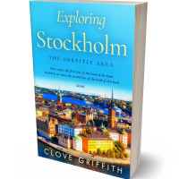 3D view of Premade Travel Book Cover - Picton Blue