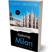 3D view of Premade Travel Book Cover - Timberwolf