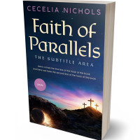 3D view of Premade Religion & Spirituality Book Cover - Wafer