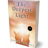 3D view of Premade Health & Mind & Body Book Cover - Desert Sand