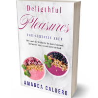 3D view of Premade Health & Dieting & Fitness Book Cover - Bon Jour