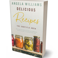 3D view of Premade Cookbooks & Food & Wine Book Cover - Westar