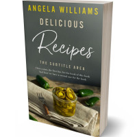 3D view of Premade Cookbooks & Food & Wine Book Cover - Kelp